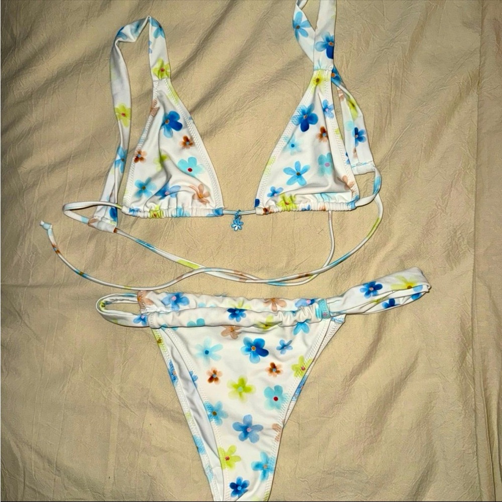 PacSun LA Hearts Floral Bikini